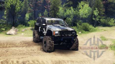 Jeep Cherokee XJ v1.3 Camo for Spin Tires