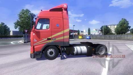 Volvo FH12 Globetrotter for Euro Truck Simulator 2