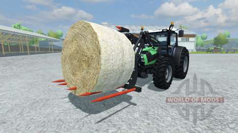 Forks for loading bales for Farming Simulator 2013