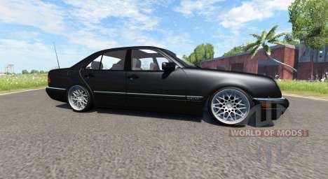 Mercedes-Benz E420 W124 tuning for BeamNG Drive