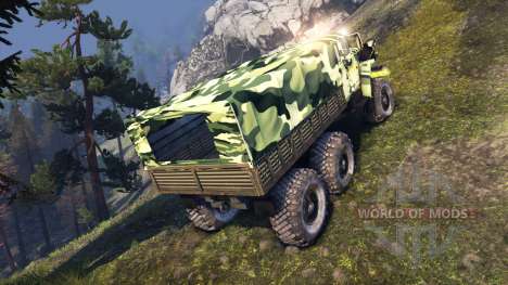 Ural-4320-41 camo for Spin Tires