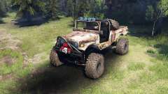 Toyota FJ40 Camo for Spin Tires
