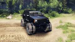 Jeep Cherokee XJ v1.3 Rough Country black for Spin Tires