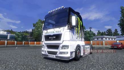 Color-Monster Energy - truck MAN for Euro Truck Simulator 2