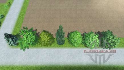 Hosted trees for Farming Simulator 2013