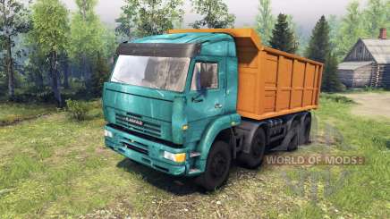 KamAZ-65201 for Spin Tires