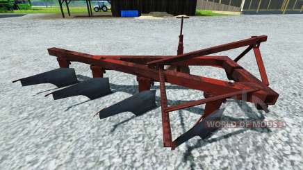 The plough PLN-4-35 for Farming Simulator 2013