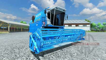 Bizon Z 110 blue for Farming Simulator 2013