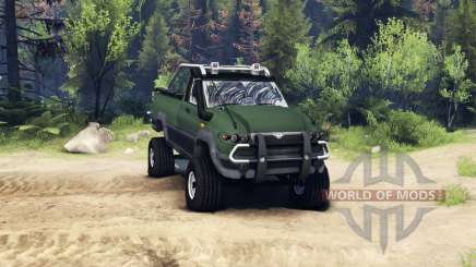 UAZ Patriot Pickup for Spin Tires
