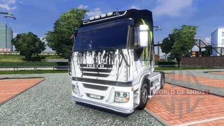 Color-Monster Energy - for Iveco truck for Euro Truck Simulator 2