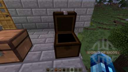 Chests of different types of wood for Minecraft