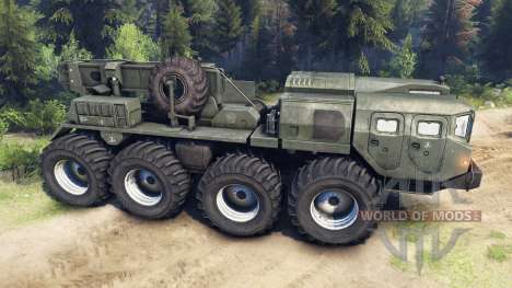 MAZ-7310 upgraded for Spin Tires