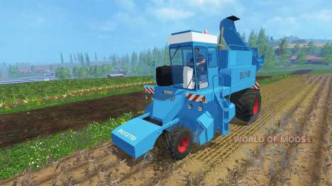 Sugar beet harvester KS-6B clean for Farming Simulator 2015