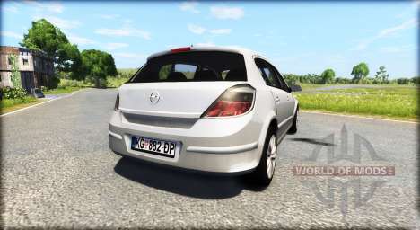 Opel Astra H for BeamNG Drive