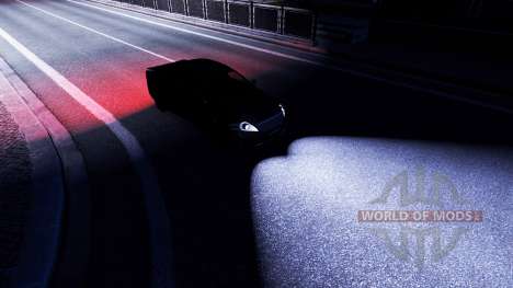Light mod for Euro Truck Simulator 2