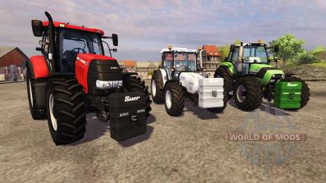 Opposed to 800 kg for Farming Simulator 2013