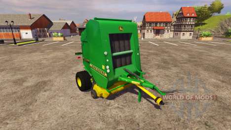 Baler John Deere 590 v2.0 for Farming Simulator 2013