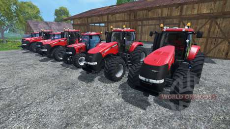 The sounds of engines of tractors Case IH Magnum for Farming Simulator 2015