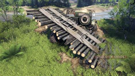 Mobile bridge for Spin Tires