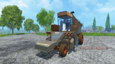 Sugar beet harvester KS-6B dirt for Farming Simulator 2015