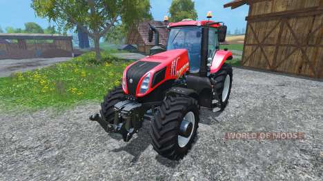 New Holland T8.485 2014 Red Power Plus v1.2 for Farming Simulator 2015