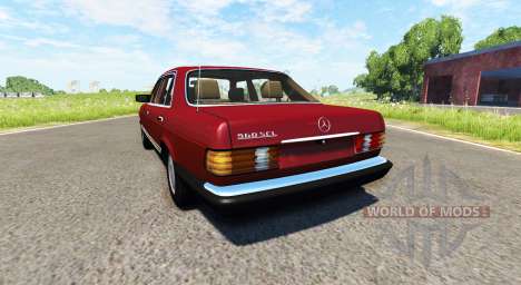 Mercedes-Benz W126 for BeamNG Drive