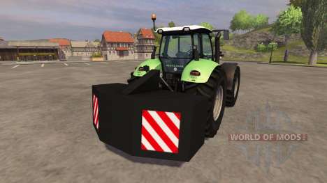 Rear counterweight for Farming Simulator 2013