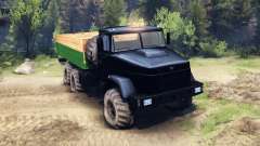 The KrAZ-6322 Tuning for Spin Tires