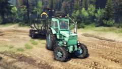 Tractor T-IM v1.1 green for Spin Tires