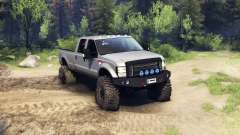 Ford F-350 Super Duty 6.8 2008 v0.1.0 silver for Spin Tires