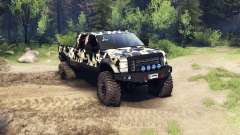 Ford F-350 Super Duty 6.8 2008 v0.1.0 camo2 for Spin Tires
