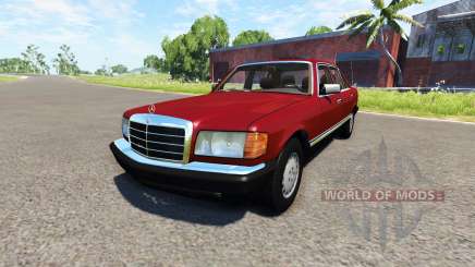 Mercedes-Benz W126 for BeamNG Drive