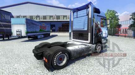 High exhaust pipe for Euro Truck Simulator 2