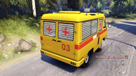 UAZ 2925 CARS for Spin Tires