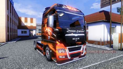 Color-Dream Express - truck MAN TGX for Euro Truck Simulator 2