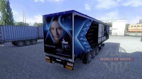Skins-Winston & Coca Cola - trailers for Euro Truck Simulator 2