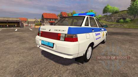 VAZ 2110 Police for Farming Simulator 2013