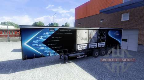 Skins-Winston & Coca Cola - trailers for Euro Truck Simulator 2