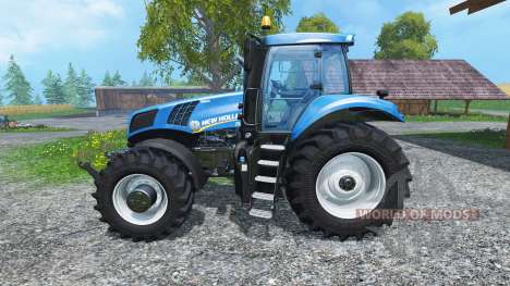 New Holland T8.435 4wheels v0.1 for Farming Simulator 2015