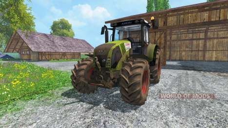 CLAAS Axion 820 v4.0 dirt for Farming Simulator 2015