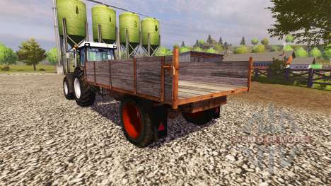 Wooden trailer for Farming Simulator 2013