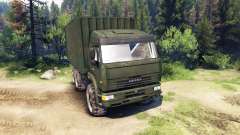 KamAZ GAS 6x6 for Spin Tires