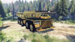 Mining truck 10x10 for Spin Tires