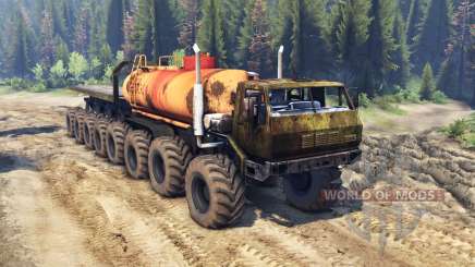 KrAZ A 16x16 for Spin Tires