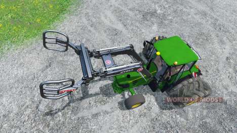 John Deere 6130 2WD FL TwinWheels for Farming Simulator 2015