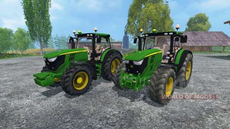 John Deere 6170R and 6210R for Farming Simulator 2015