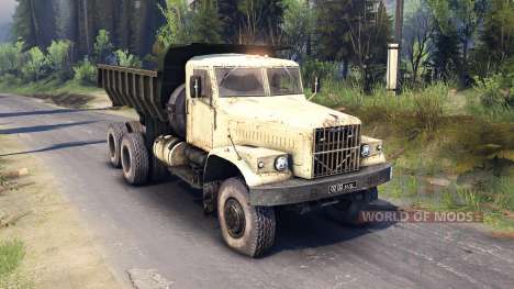 KrAZ-256 for Spin Tires