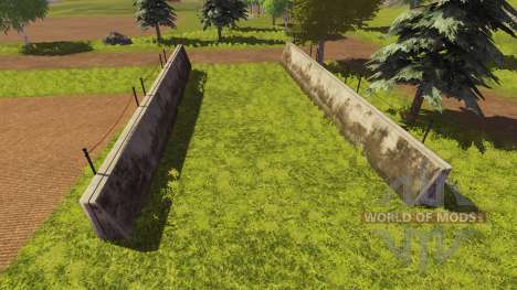 Silage pit purchased for Farming Simulator 2013