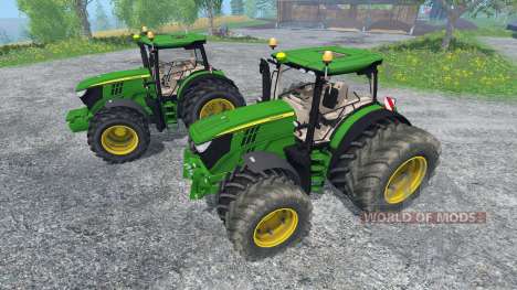 John Deere 6170R and 6210R v2.0 for Farming Simulator 2015