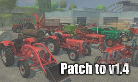 Patch to version 1.4 for Farming Simulator 2013